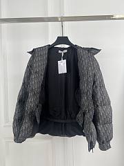 Dior DiorAlps Belted Puffer Jacket Gray and Black - 2