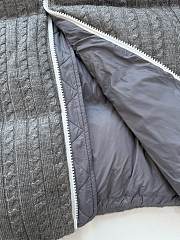 Moncler x Palm Angels Austru Down Jacket Grey/White  - 2