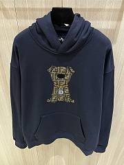 Fendi Dark blue cotton sweatshirt - 4