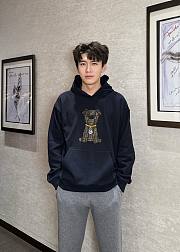 Fendi Dark blue cotton sweatshirt - 3