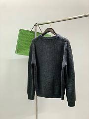 Gucci Wool cashmere rib knit sweater - 3