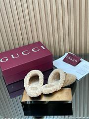 Gucci mule with Horsebit beige suede  - 3