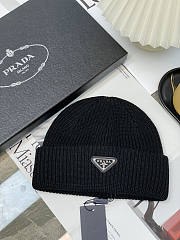 Prada Black Beanie - 1