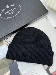 Prada Black Beanie - 2