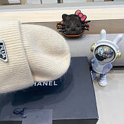 Prada White Beanie - 3