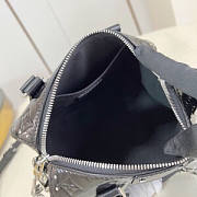 Louis Vuitton Speedy Trunk 20 Black 20.5x16x11cm - 5