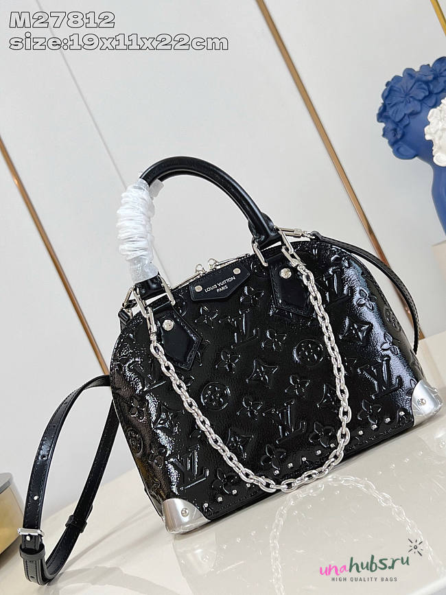 Louis Vuitton Alma Trunk BB Black 22x19x11cm - 1