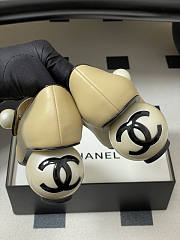 Chanel Mary Janes Beige 7cm - 5
