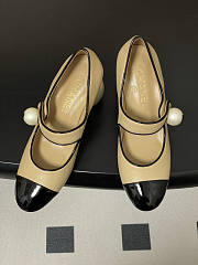 Chanel Mary Janes Beige 7cm - 2