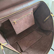 Celine Large Smiling Luggage Dark Brown 44x20x27cm - 3