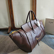 Celine Large Smiling Luggage Dark Brown 44x20x27cm - 4