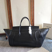 Celine Large Smiling Luggage Dark Black 44x20x27cm - 4