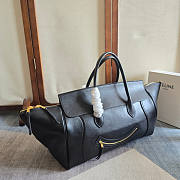 Celine Large Smiling Luggage Dark Black 44x20x27cm - 3