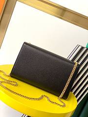 YSL Kate Black Gold Bag 24x14.5x5cm - 2