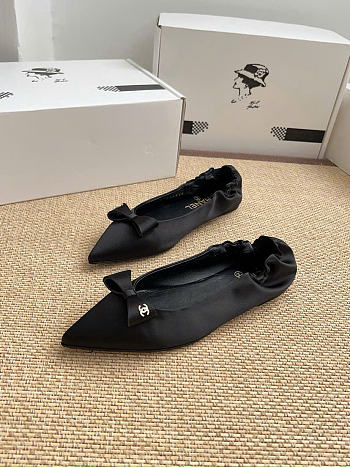 Chanel Ballet Flats Black