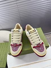 Gucci GG crystal Screener trainers ivory Sneaker - 2