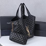 YSL Icare Black Bag 58x43x8cm - 3