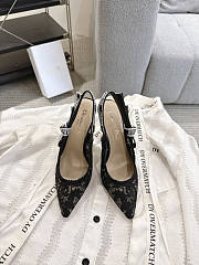 Dior J'Adior Slingback Pump Transparent Mesh 10cm - 2