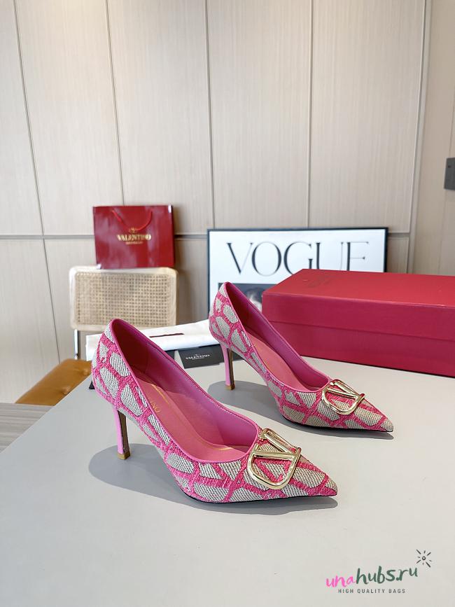 Valentino Vlogo Pink Heel 8cm - 1