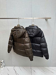 Burberry Puffer Brown Coat - 3
