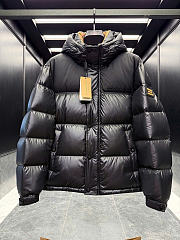 Burberry Puffer Black Coat - 1