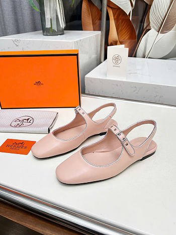 Hermes Kleo slingback - Beige