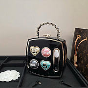 Chanel Makeup Palette Minaudiere Plexi, Strass & Gold - 1