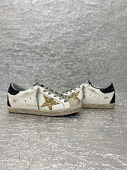 Golden goose superstar sneakers with gold star  - 3