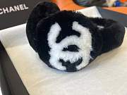 Chanel Black Earmuffs - 2