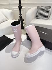 Chanel Pink Boot - 2