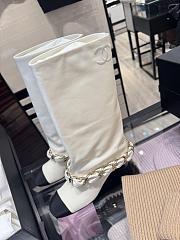 Chanel White Boot 02 - 3