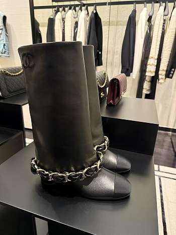 Chanel Black Boot 07