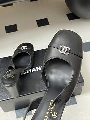 Chanel Slingback Black Pump 9cm - 2