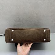 Balenciaga Bel Air Suede Shoulder Bag 35x10x17cm - 4