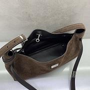 Balenciaga Bel Air Suede Shoulder Bag 35x10x17cm - 2