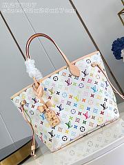 Louis Vuitton x TM Neverfull MM bag 32x29x17cm - 1