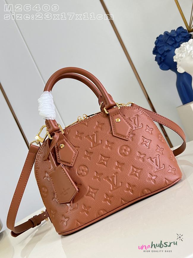 Louis Vuitton Alma BB Cognac 23.5x17.5x11.5cm - 1