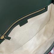 Gucci Blondie large top handle bag green 32x17x10cm - 5