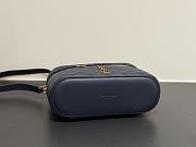YSL Gaby vanity bag lambskin in Blue 18x11x6.5cm - 5