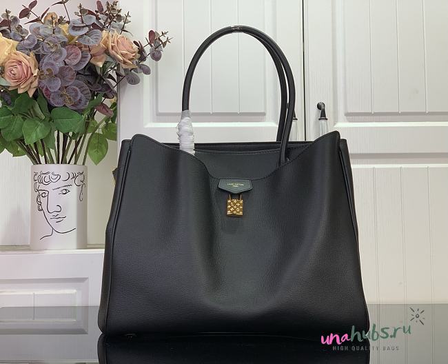 Louis Vuitton Vendome MM High End Black 35.5x28x17cm - 1