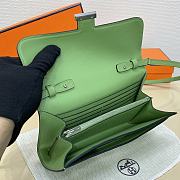 Hermes Constance long wallet Pink Green 20.5x13x2cm - 2