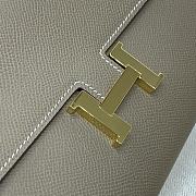 Hermes Constance long wallet Etoupe Gold 20.5x13x2cm - 2