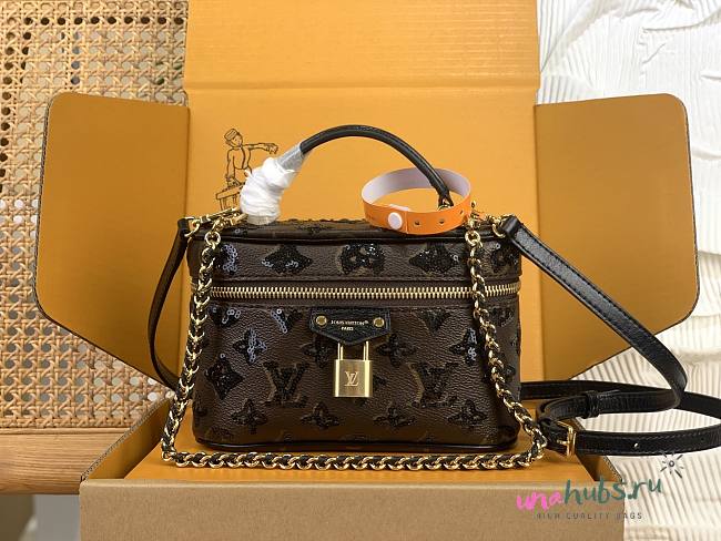 Louis Vuitton Vanity Chain Pouch Monogram 19x11.5x6.5cm - 1