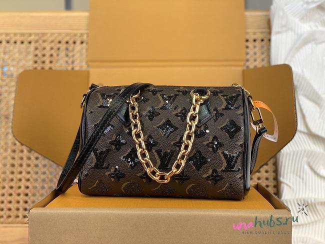 Louis Vuitton Speedy 20 Bag Monogram 20.5x15x13cm - 1