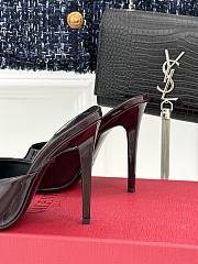YSL Romy Mules In Patent Leather 9cm - 4