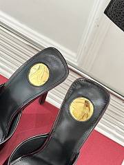 YSL Romy Mules In Patent Leather 9cm - 3