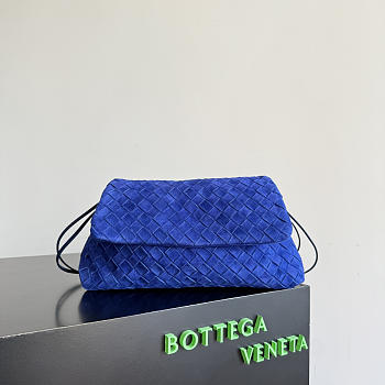 Bottega Veneta Giorno Blue 33x19x8cm