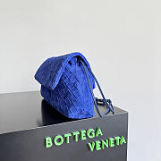 Bottega Veneta Giorno Blue 33x19x8cm - 5