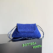 Bottega Veneta Giorno Blue 33x19x8cm - 4