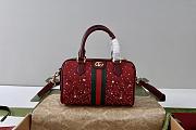 Gucci Ophidia crystals small boston bag 21x13x11cm - 1